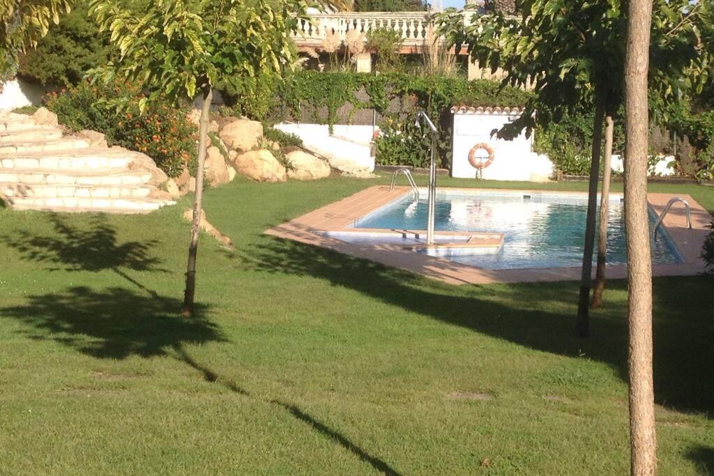 Villa Casita Blanca Con Fibra Optica Y Piscina Cominutaria Tossa de Mar Exterior foto